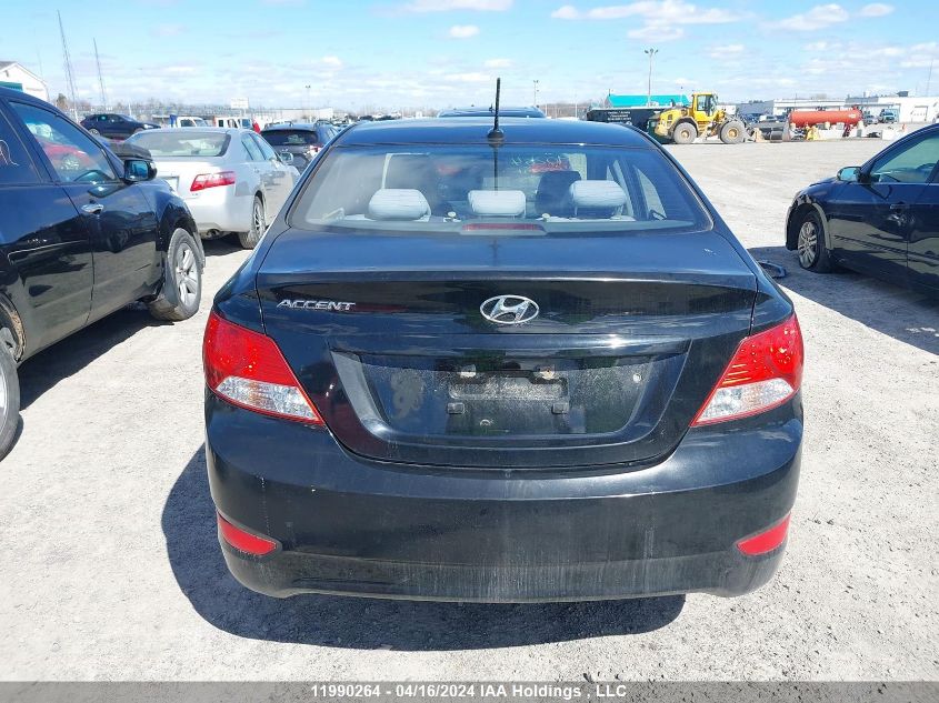 2012 Hyundai Accent VIN: KMHCT4AE0CU057085 Lot: 11990264