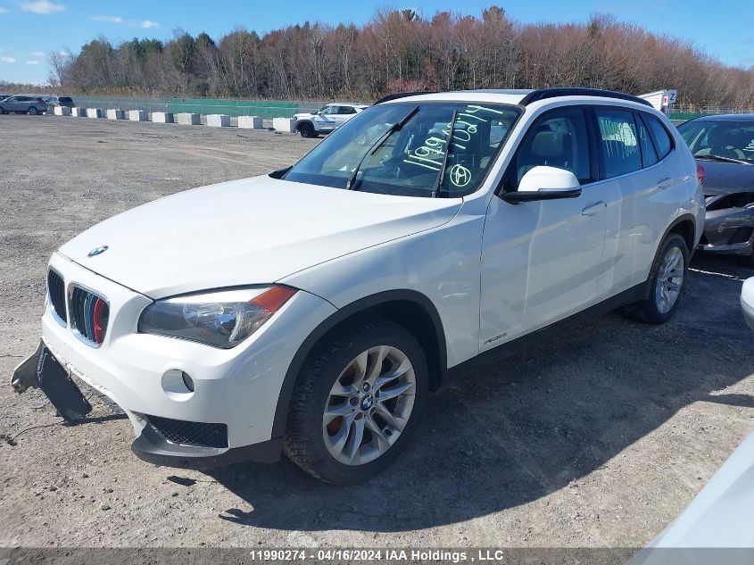 2015 BMW X1 VIN: WBAVL1C55FVY38785 Lot: 11990274