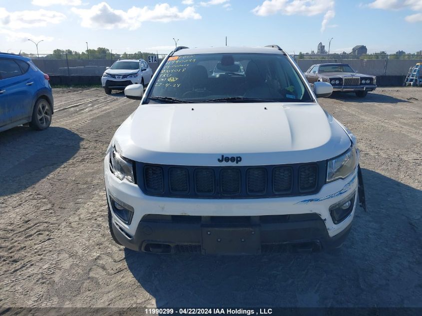 2019 Jeep Compass Sport VIN: 3C4NJDAB9KT704018 Lot: 11990299