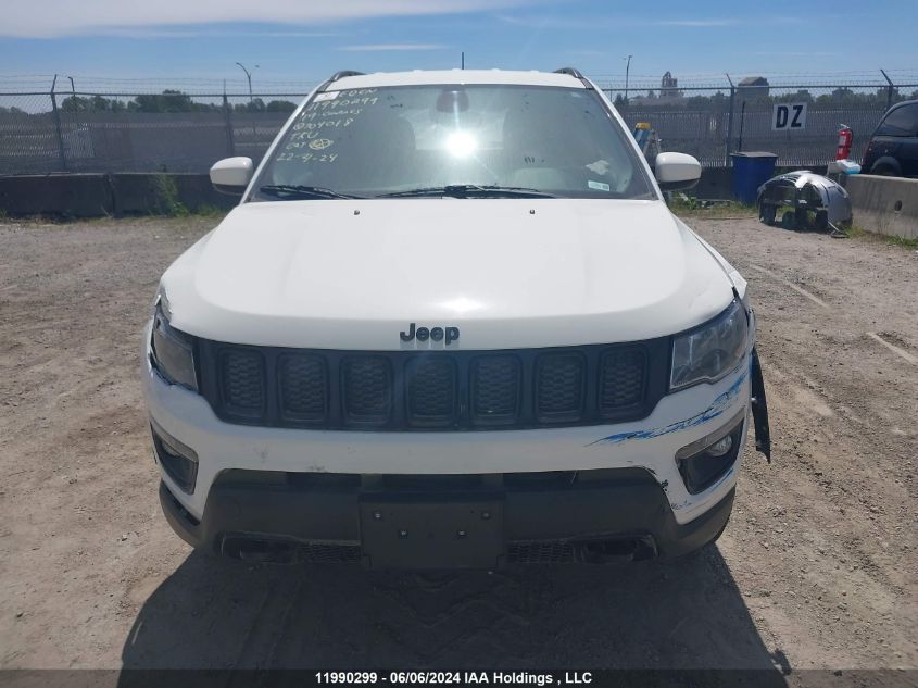 2019 Jeep Compass Sport VIN: 3C4NJDAB9KT704018 Lot: 11990299