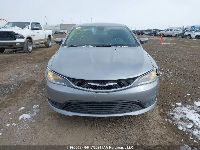 2016 Chrysler 200 Lx VIN: 1C3CCCFB2GN122780 Lot: 11990305