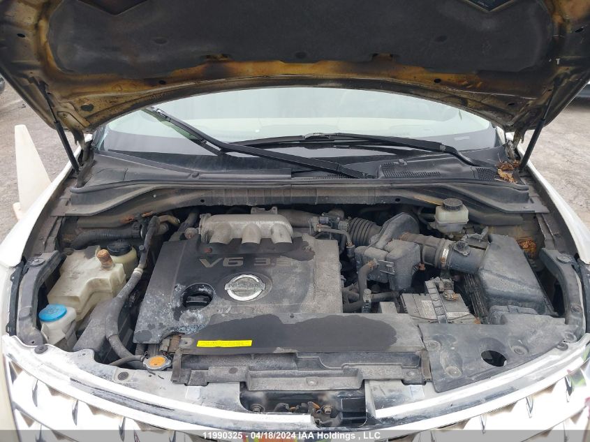 2007 Nissan Murano VIN: JN8AZ08W07W654155 Lot: 11990325