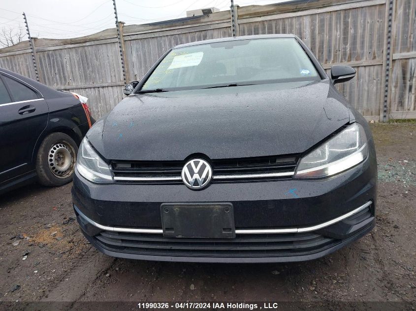 2019 Volkswagen Golf VIN: 3VWG57AU5KM025273 Lot: 39227396