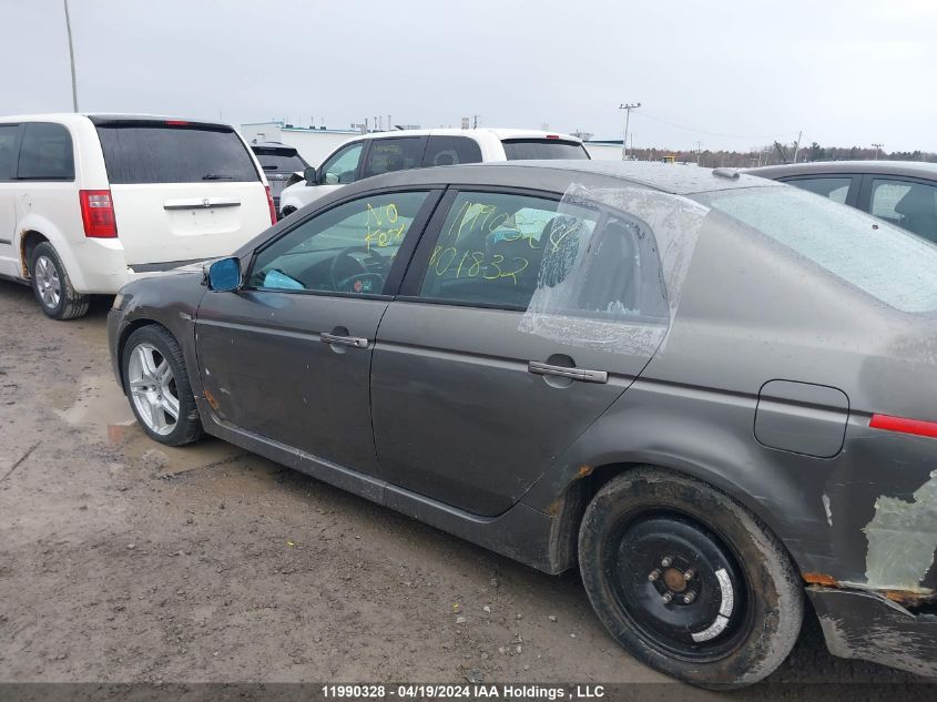 2007 Acura Tl VIN: 19UUA66257A801832 Lot: 11990328