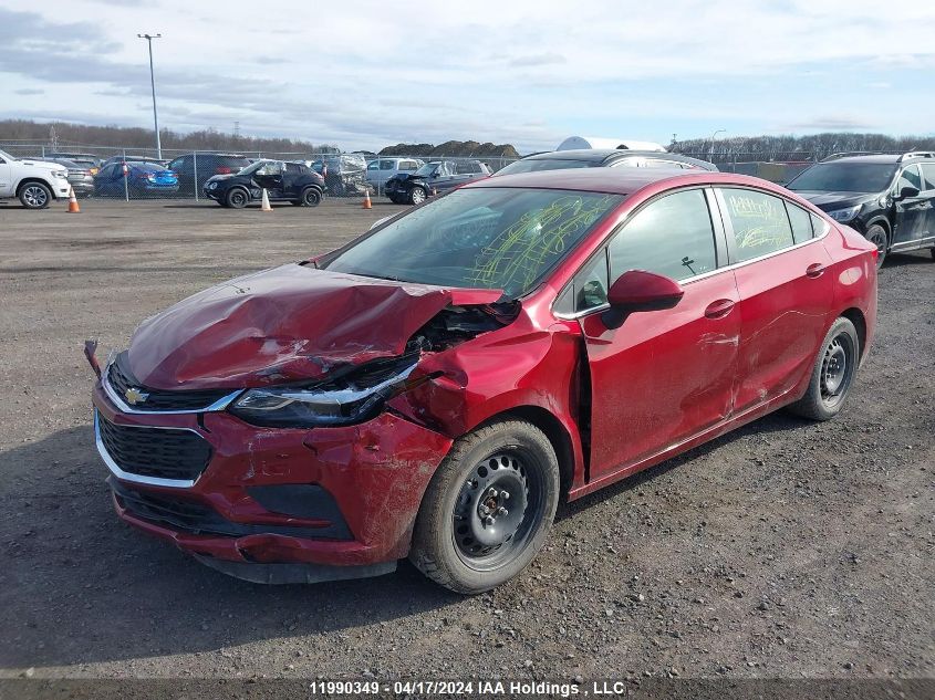 2018 Chevrolet Cruze Lt VIN: 1G1BE5SM1J7118065 Lot: 11990349