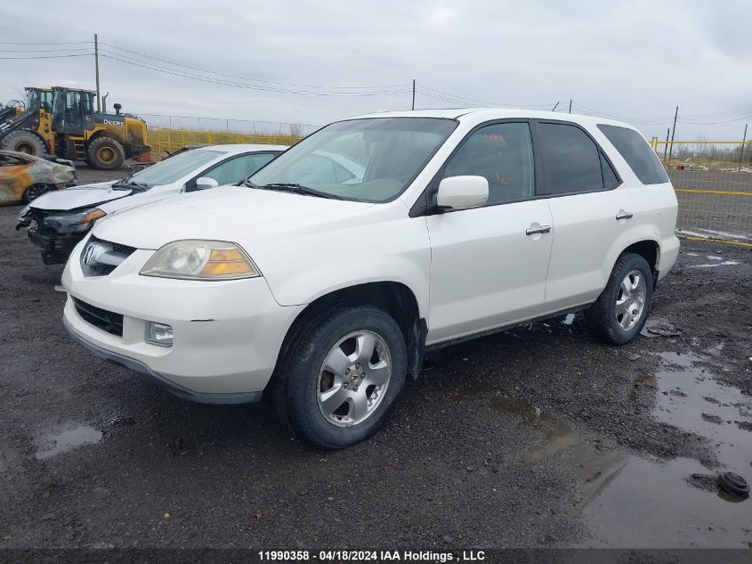 2004 Acura Mdx VIN: 2HNYD18204H541080 Lot: 11990358