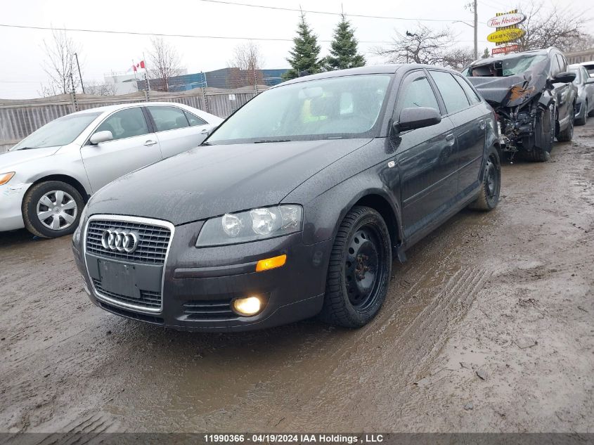 2007 Audi A3 2.0T VIN: WAUNF78P17A040328 Lot: 11990366