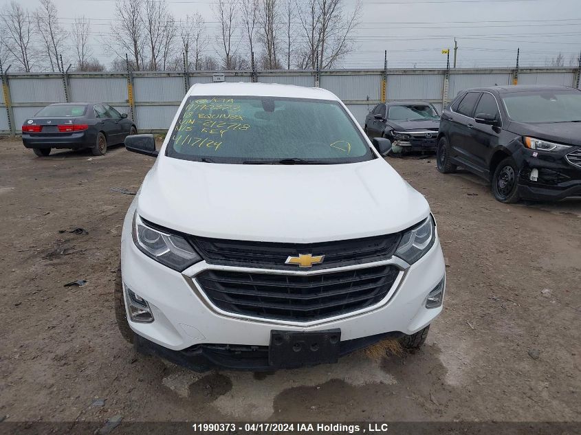 2018 Chevrolet Equinox Ls VIN: 2GNAXHEV5J6212718 Lot: 11990373