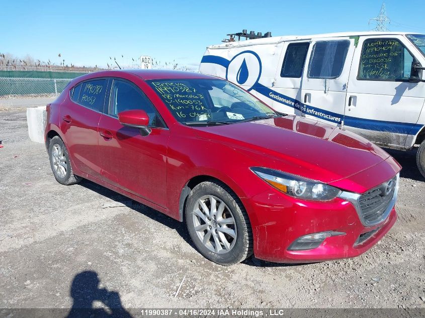 2018 Mazda Mazda3 Sport VIN: JM1BN1L78J1190053 Lot: 11990387