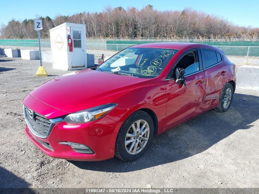 2018 Mazda Mazda3 Sport VIN: JM1BN1L78J1190053 Lot: 11990387