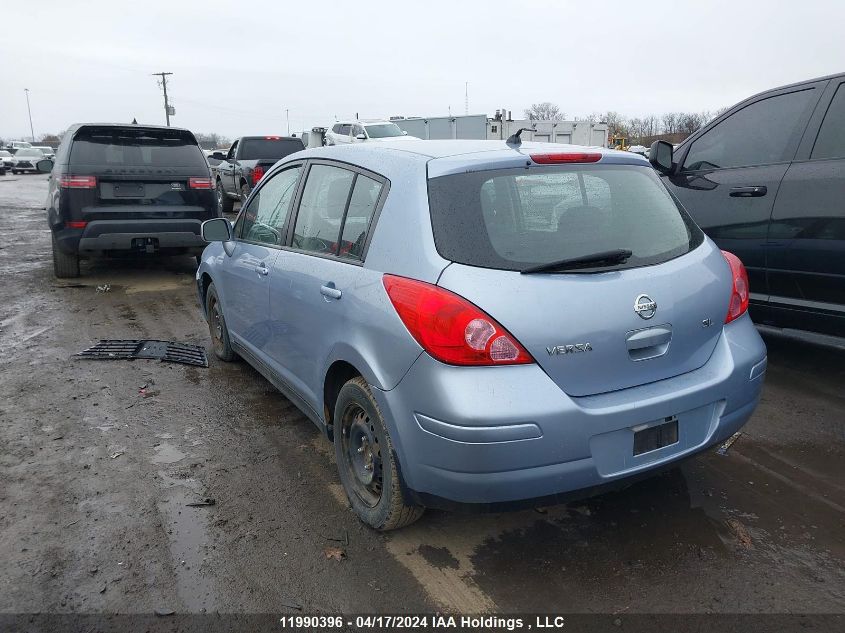 2009 Nissan Versa S/Sl VIN: 3N1BC13E99L395912 Lot: 11990396