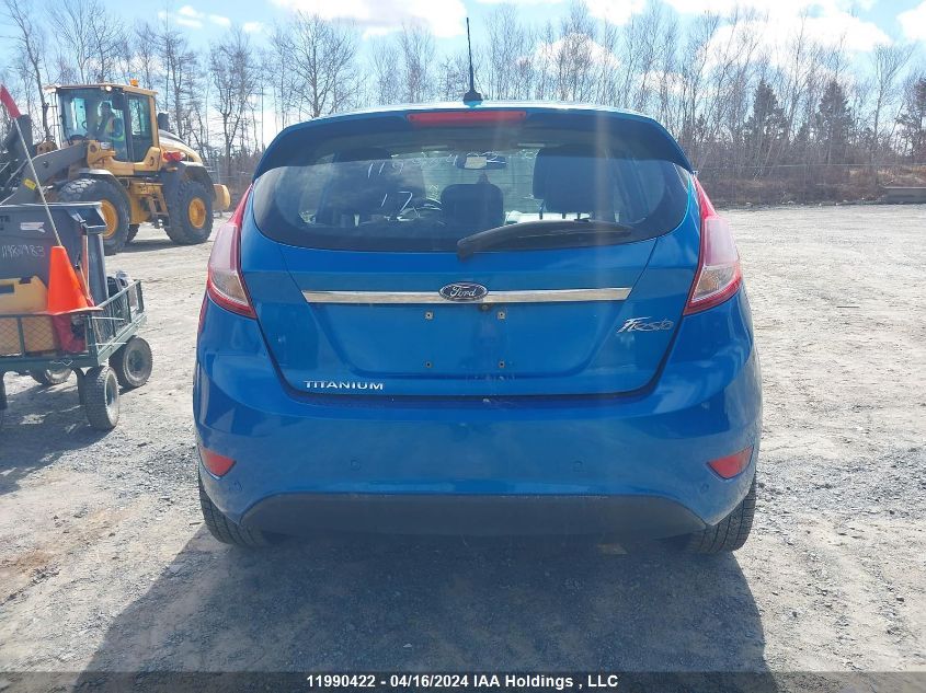 2017 Ford Fiesta Titanium VIN: 3FADP4FJ5HM165156 Lot: 11990422