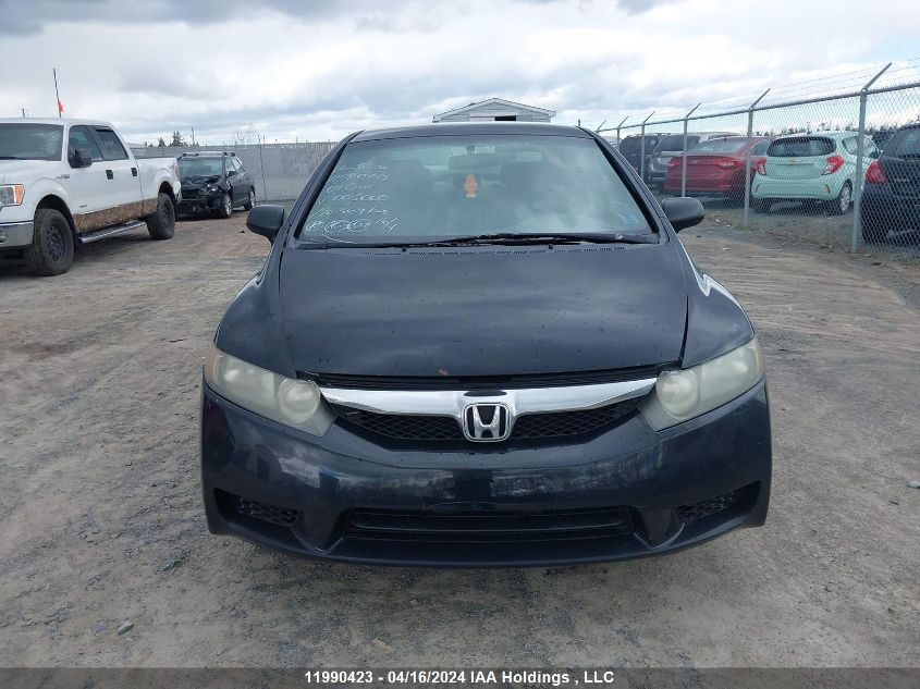 2009 Honda Civic Sdn VIN: 2HGFA16219H005000 Lot: 11990423