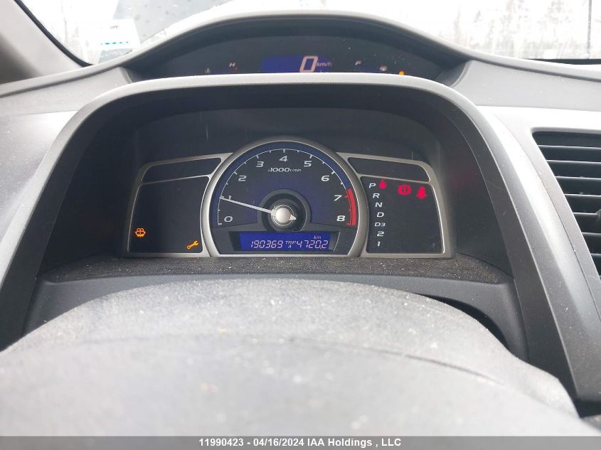 2009 Honda Civic Sdn VIN: 2HGFA16219H005000 Lot: 11990423