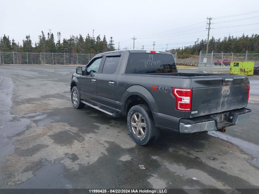 2019 Ford F150 Supercrew VIN: 1FTEW1EB9KKE00876 Lot: 11990425