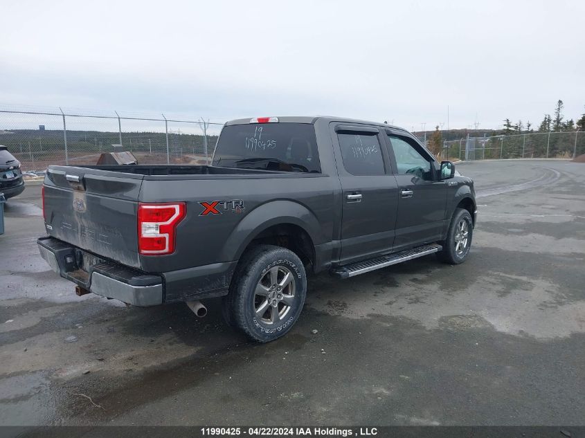 2019 Ford F150 Supercrew VIN: 1FTEW1EB9KKE00876 Lot: 11990425