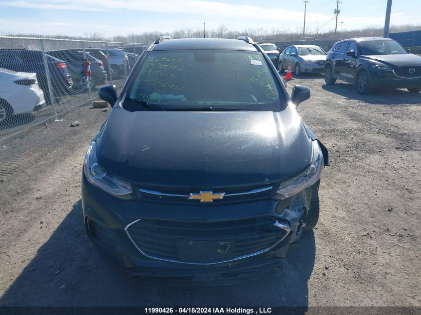 2018 Chevrolet Trax VIN: 3GNCJLSB4JL356926 Lot: 11990426