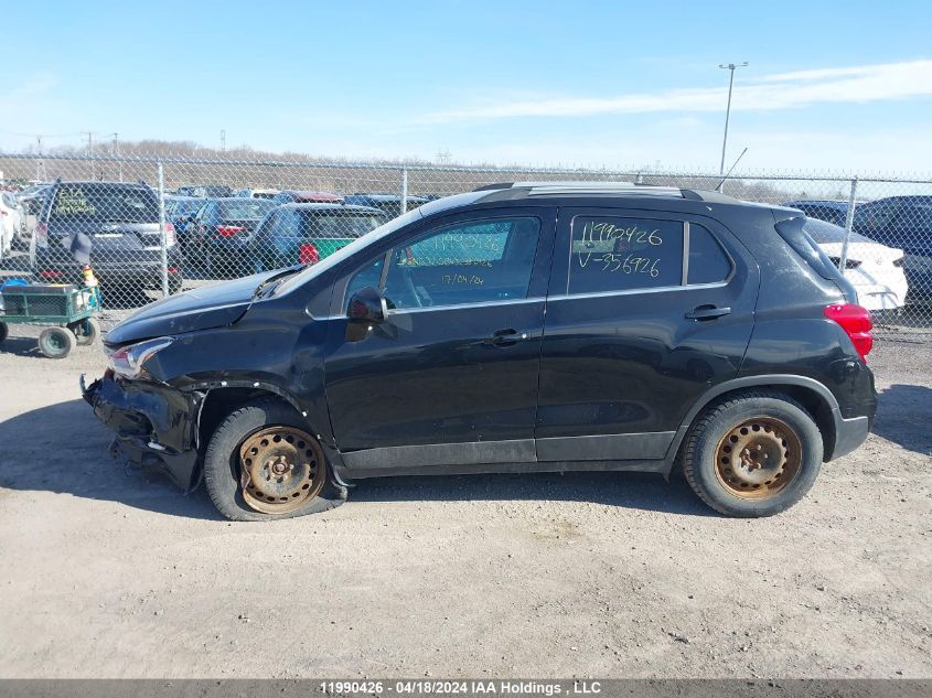 2018 Chevrolet Trax VIN: 3GNCJLSB4JL356926 Lot: 11990426