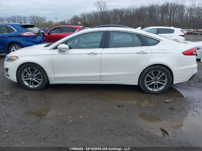 2020 Ford Fusion Hybrid Titanium VIN: 3FA6P0RU8LR182181 Lot: 46459134