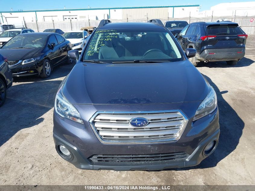 2017 Subaru Outback VIN: 4S4BSFNCXH3401389 Lot: 11990433