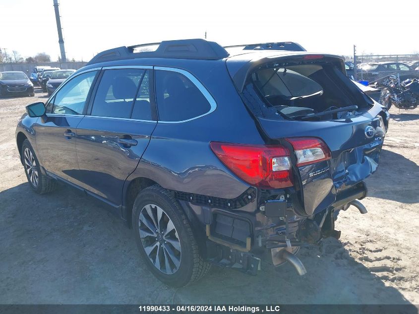 2017 Subaru Outback VIN: 4S4BSFNCXH3401389 Lot: 11990433