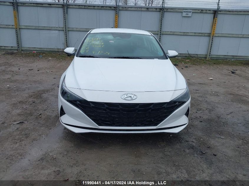 2022 Hyundai Elantra Sel VIN: KMHLM4AG0NU340118 Lot: 48830314