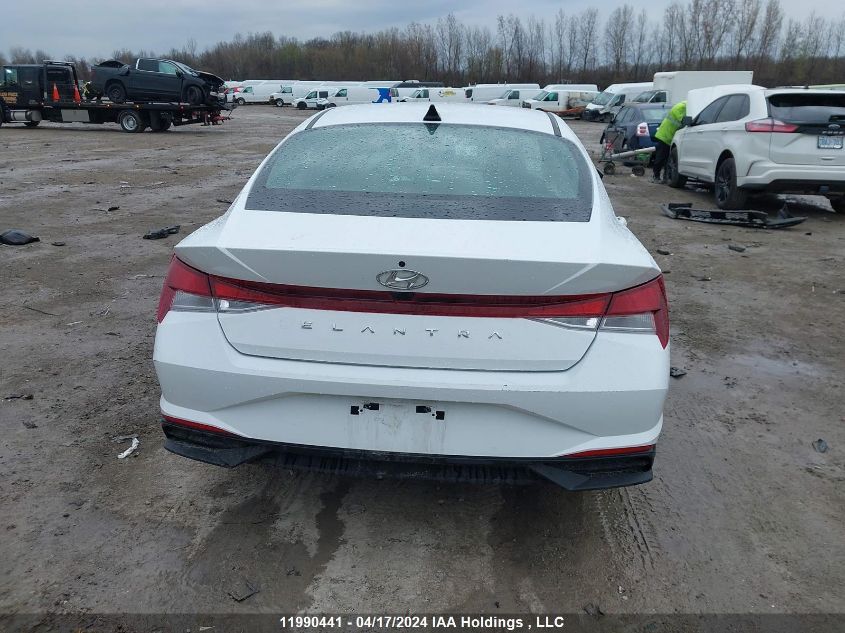 2022 Hyundai Elantra Sel VIN: KMHLM4AG0NU340118 Lot: 48830314