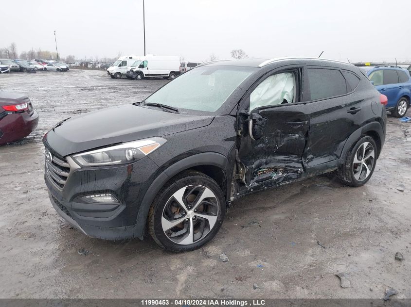 2016 Hyundai Tucson Limited/Sport And Eco/Se VIN: KM8J3CA24GU083346 Lot: 11990453