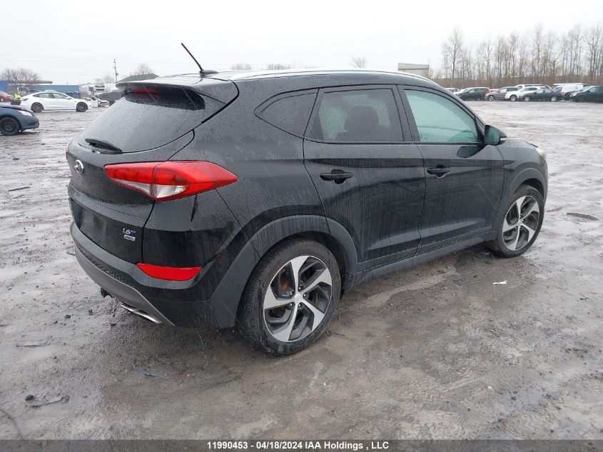 2016 Hyundai Tucson Limited/Sport And Eco/Se VIN: KM8J3CA24GU083346 Lot: 11990453