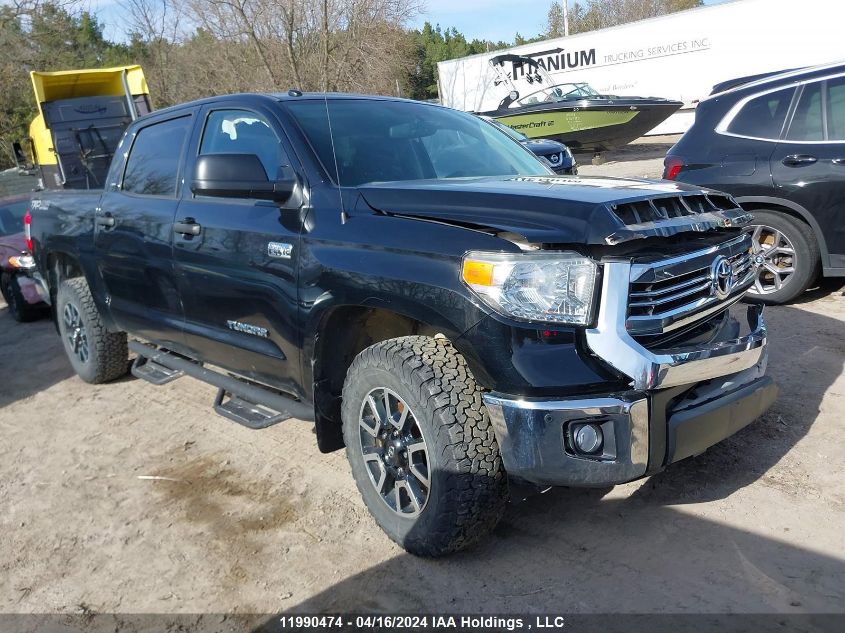 2017 Toyota Tundra Crewmax Sr5/Trd Pro VIN: 5TFDY5F13HX677456 Lot: 11990474