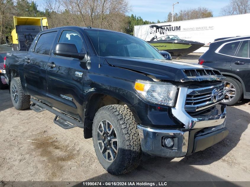 2017 Toyota Tundra Crewmax Sr5/Trd Pro VIN: 5TFDY5F13HX677456 Lot: 11990474