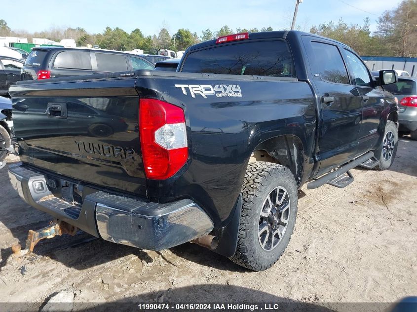 2017 Toyota Tundra Crewmax Sr5/Trd Pro VIN: 5TFDY5F13HX677456 Lot: 11990474