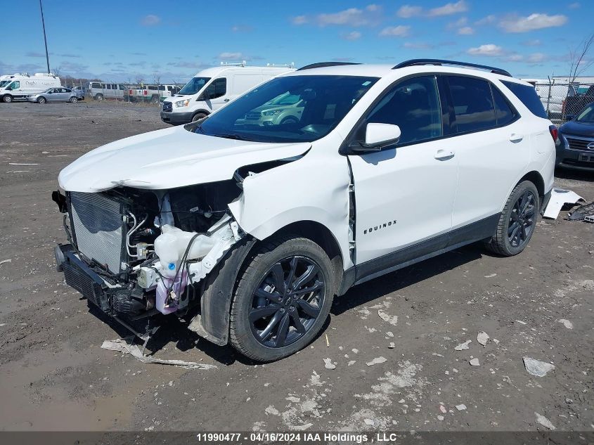 2024 Chevrolet Equinox VIN: 3GNAXWEG3RS182282 Lot: 11990477