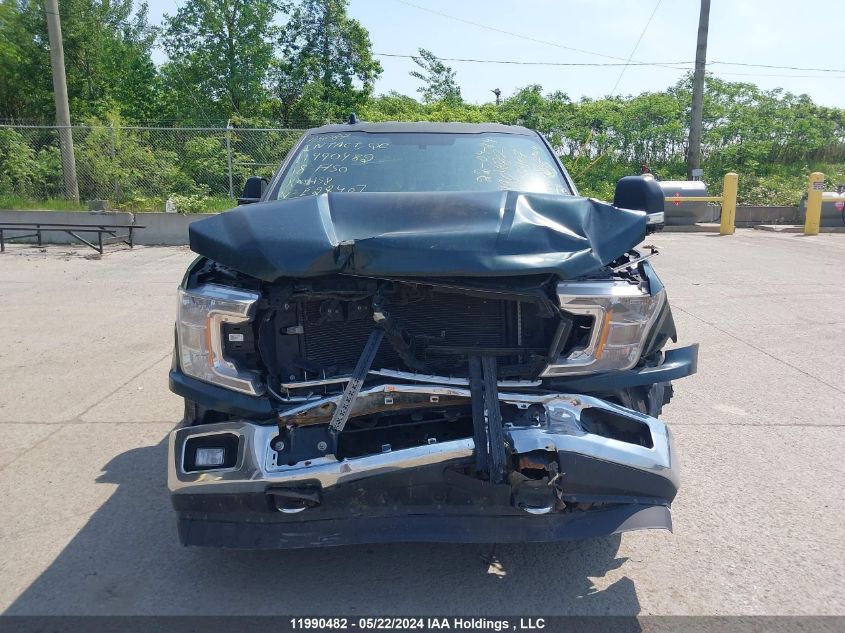 2018 Ford F-150 VIN: 1FTFW1E57JFE28407 Lot: 11990482