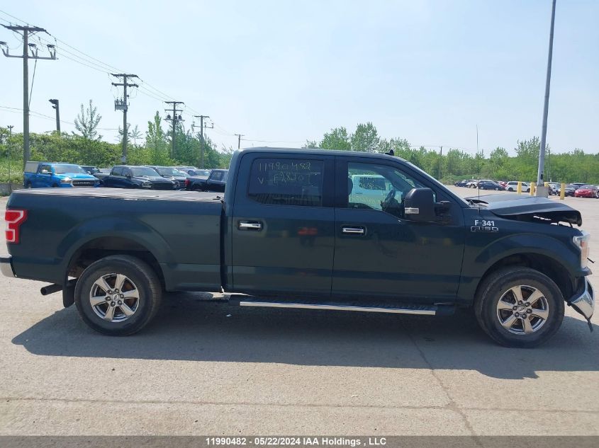 2018 Ford F-150 VIN: 1FTFW1E57JFE28407 Lot: 11990482