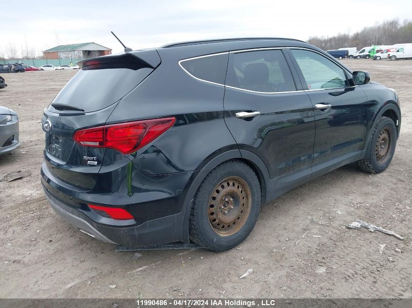 2018 Hyundai Santa Fe Sport 2.4 Base VIN: 5XYZTDLB7JG546289 Lot: 39259015