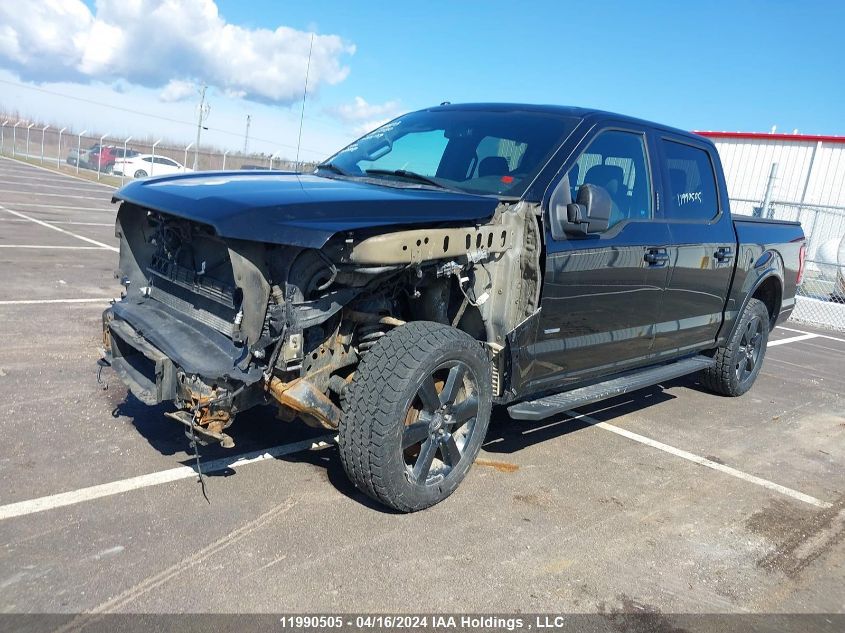 2016 Ford F150 Supercrew VIN: 1FTEW1EG8GFB15159 Lot: 11990505