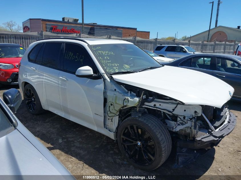 2018 BMW X5 xDrive35I VIN: 5UXKR0C5XJ0Y01637 Lot: 11990512