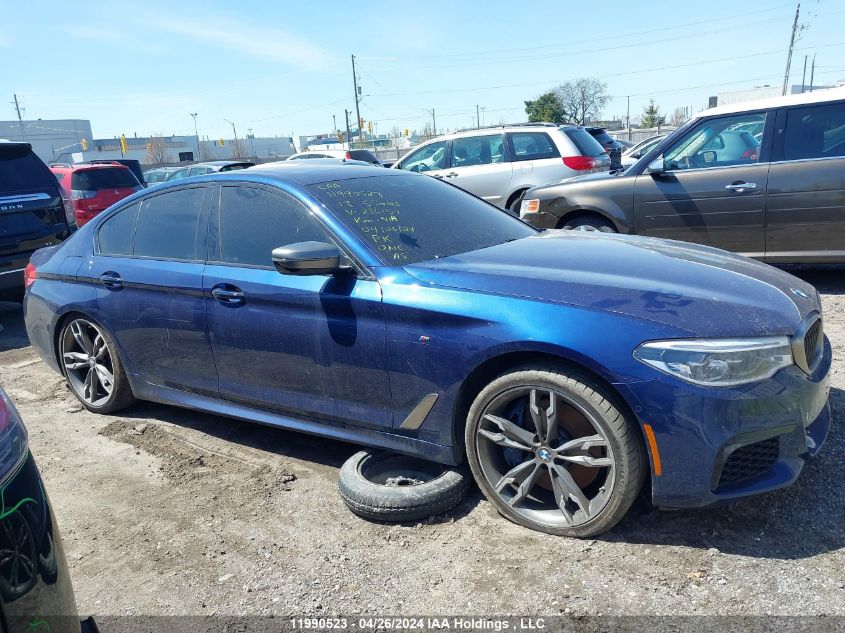 2018 BMW 5 Series VIN: WBAJB9C50JB286154 Lot: 11990523