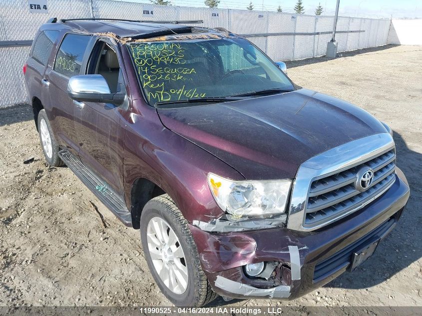 2014 Toyota Sequoia Limited 5.7L V8/Platinum 5.7L V8/Sr5 5.7L V8 VIN: 5TDDY5G19ES099430 Lot: 11990525