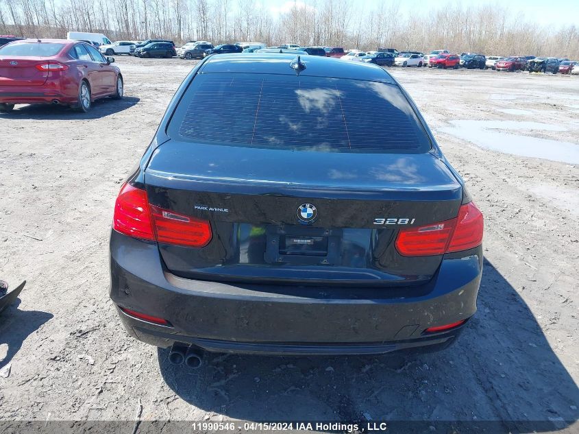 2012 BMW 3 Series VIN: WBA3A5C53CF346119 Lot: 11990546