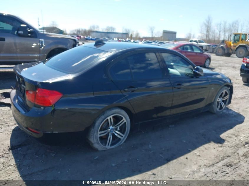 2012 BMW 3 Series VIN: WBA3A5C53CF346119 Lot: 11990546