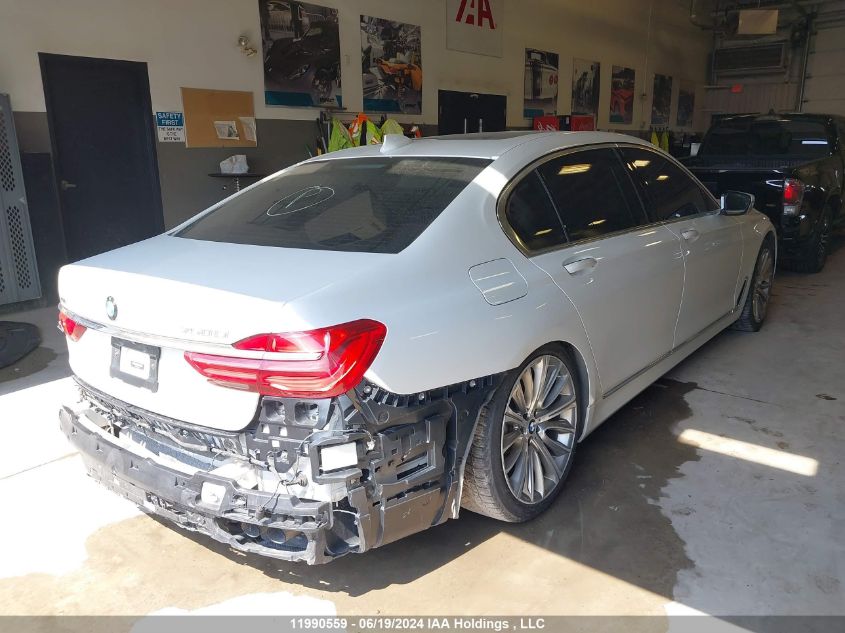 2017 BMW 750 Li VIN: WBA7F2C54HG421235 Lot: 11990559