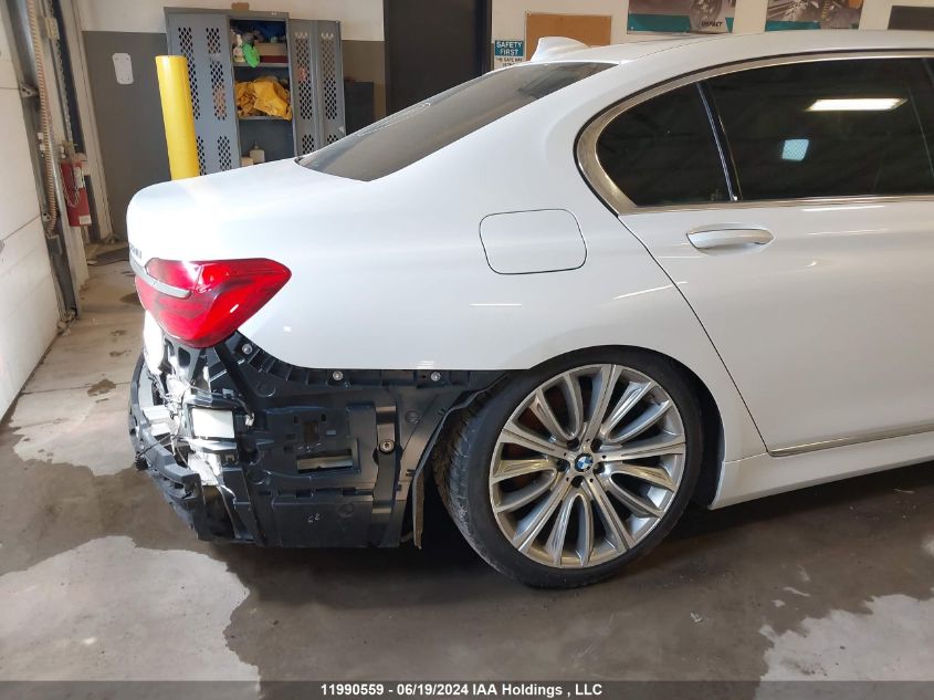 2017 BMW 750 Li VIN: WBA7F2C54HG421235 Lot: 11990559