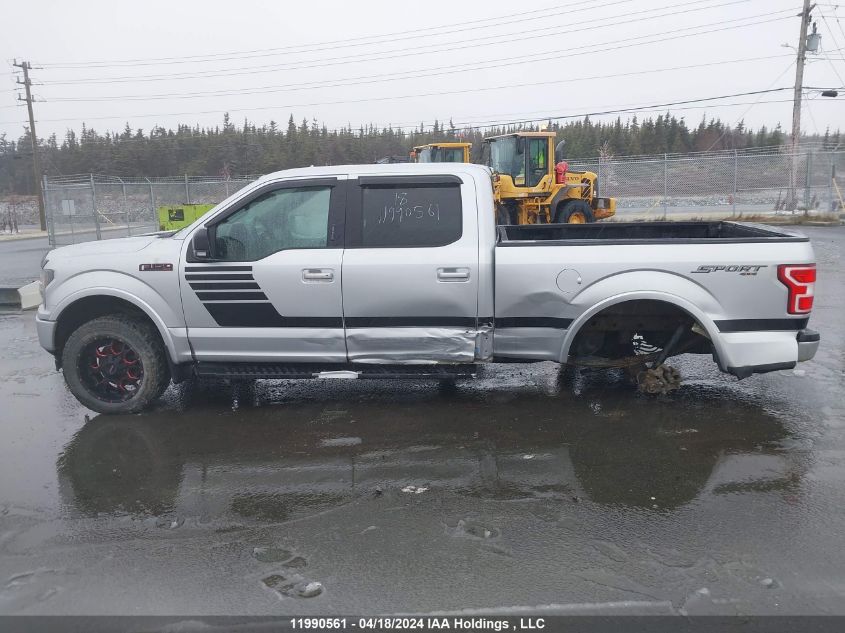 2018 Ford F-150 Xlt VIN: 1FTFW1E58JFD63440 Lot: 11990561