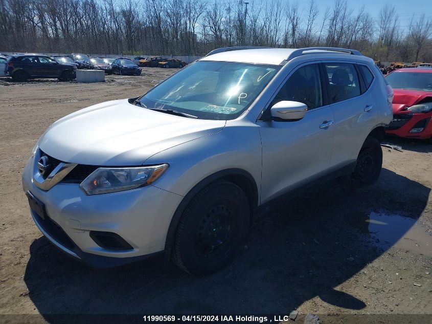 2014 Nissan Rogue VIN: 5N1AT2MV2EC790786 Lot: 11990569