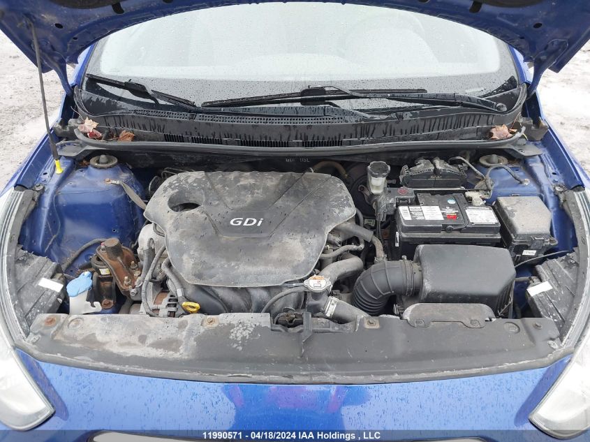 2014 Hyundai Accent Gls/Gs VIN: KMHCT4AE2EU749626 Lot: 11990571