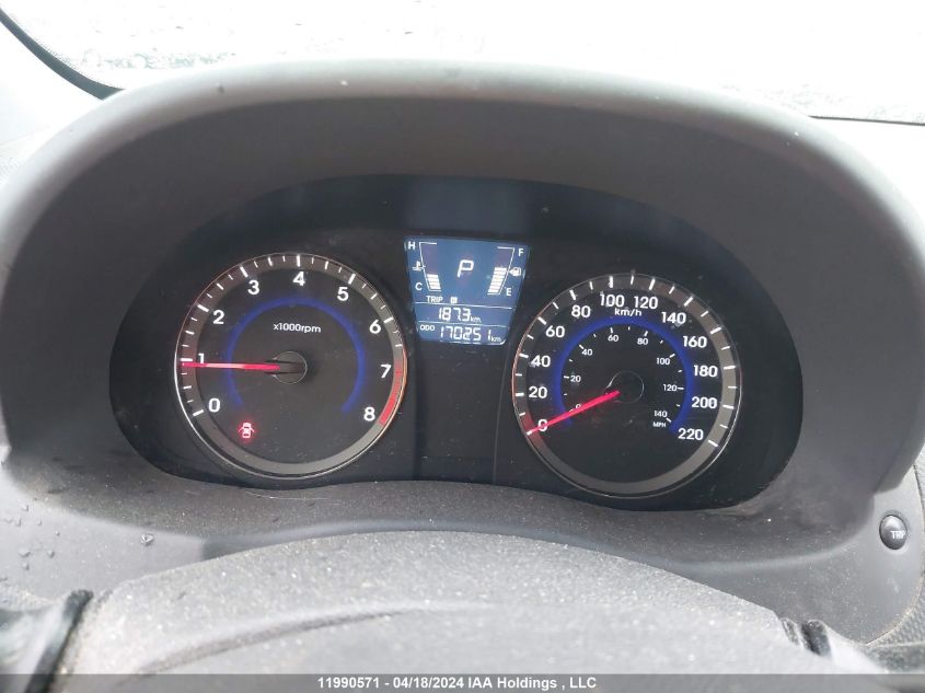 2014 Hyundai Accent Gls/Gs VIN: KMHCT4AE2EU749626 Lot: 11990571