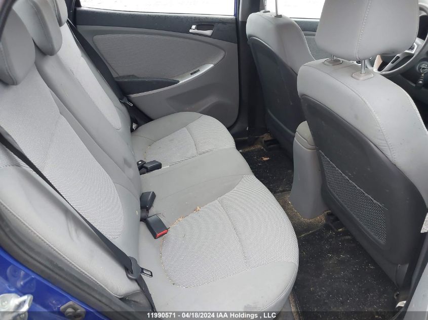 2014 Hyundai Accent Gls/Gs VIN: KMHCT4AE2EU749626 Lot: 11990571