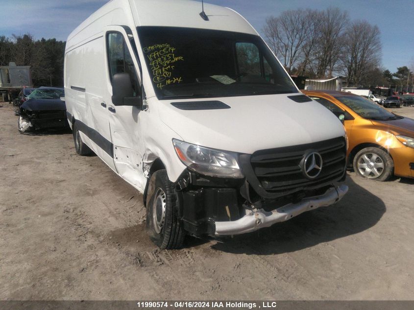 2022 Mercedes-Benz Sprinter 2500 VIN: W1Y4DCHY4NP478837 Lot: 11990574